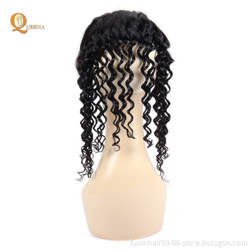 cambodian hair vendors lace frontal closure 13x4 Jerry curly remy hair cheap closure hair piece